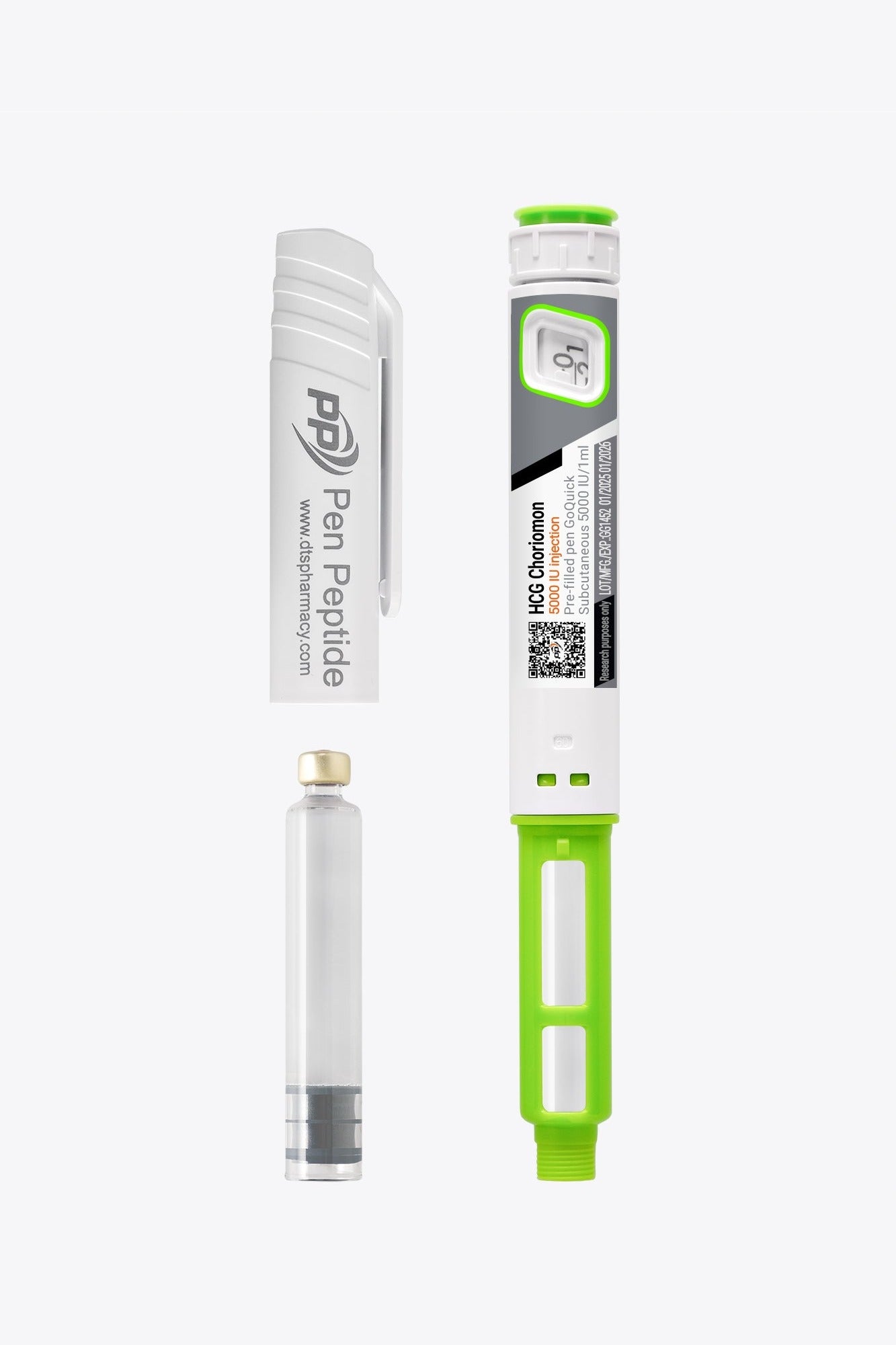 HCG Choriomon in Form eines Injektionspens zur subkutanen Anwendung
