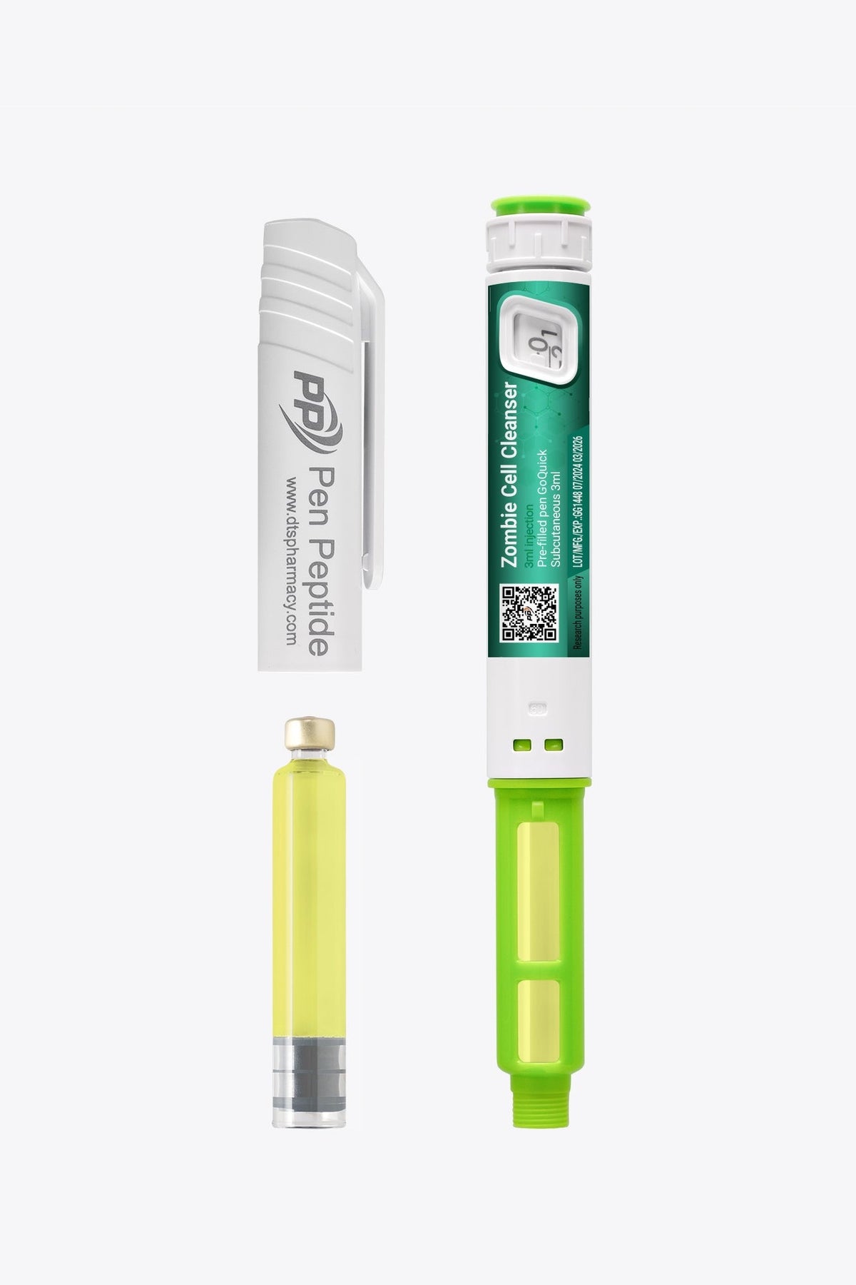 Zombie Cell Cleanser in Form eines Injektionspens zur subkutanen Anwendung