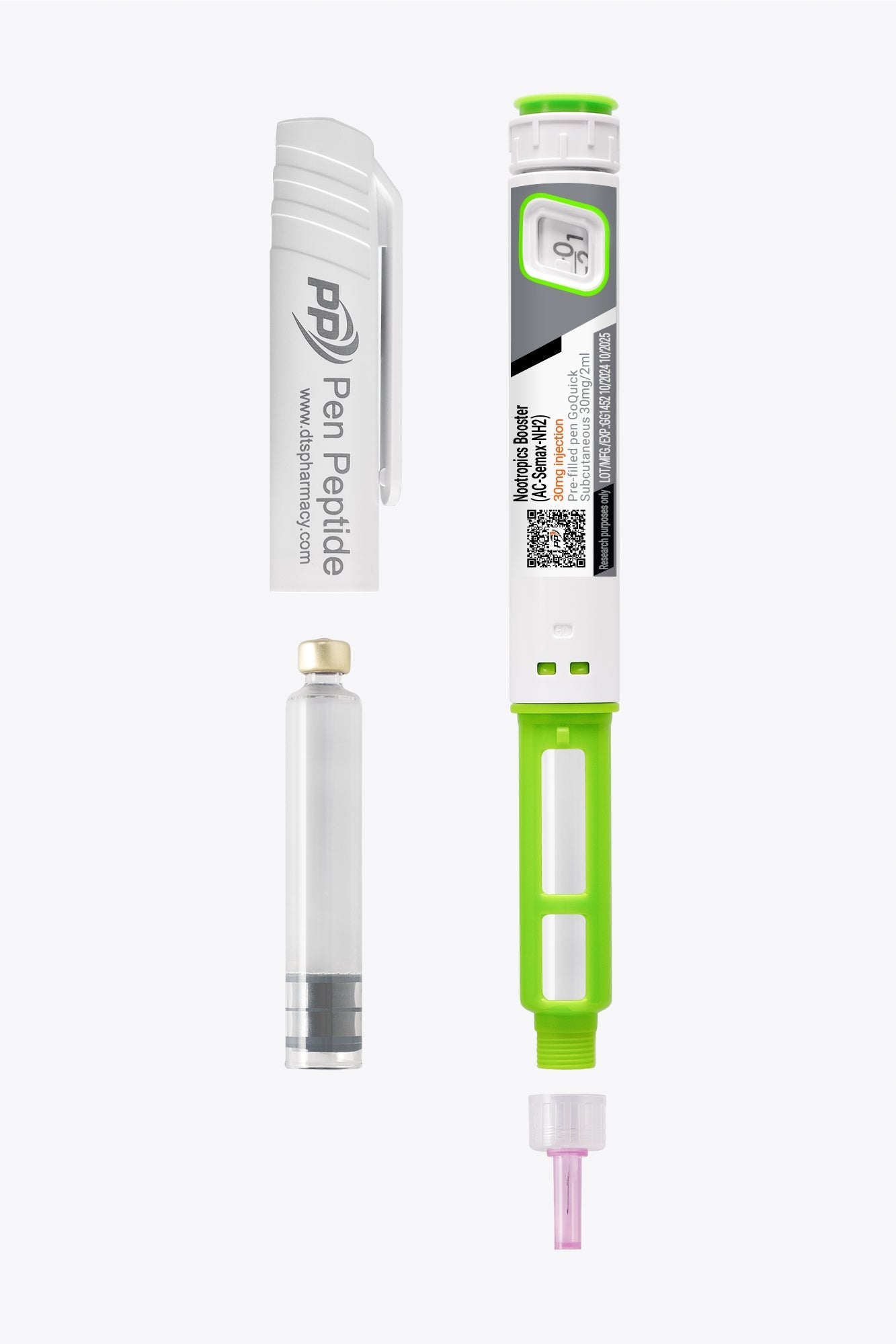Semax (AC-Semax-NH2) in Form eines Injektionspens zur subkutanen Anwendung