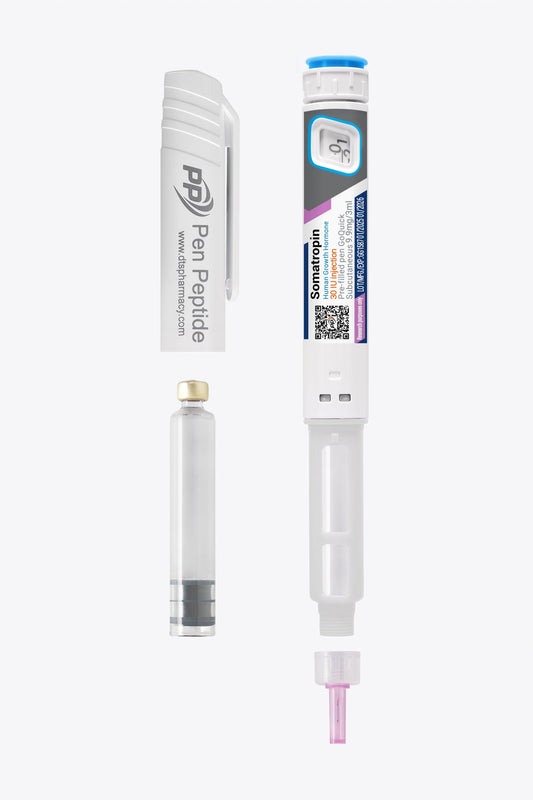 Somatropin (HGH) in Form eines Injektionspens zur subkutanen Anwendung